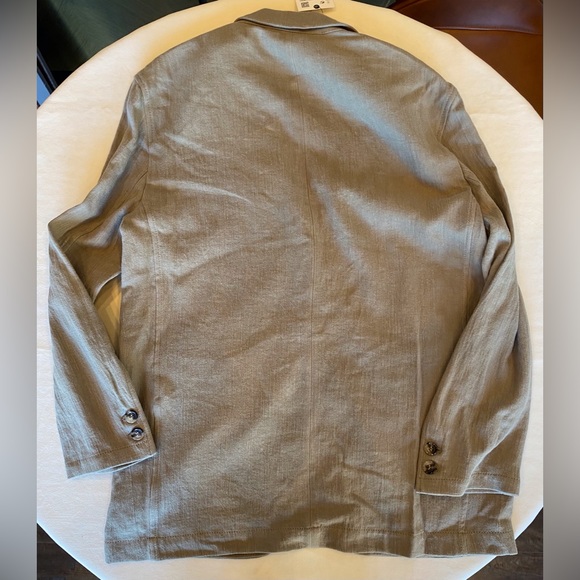 NWT Zara Linen Blazer - Picture 2 of 4